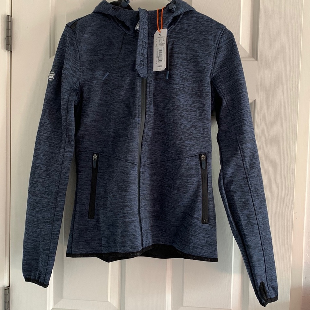 Superdry Prism Hooded Windtrekker- Brand New!! Size Small